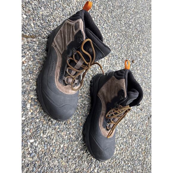 Merrell Boots Mid Waterproof Opti-Warm 200 Gram Insulation J39487 sz 10.5 main image 8
